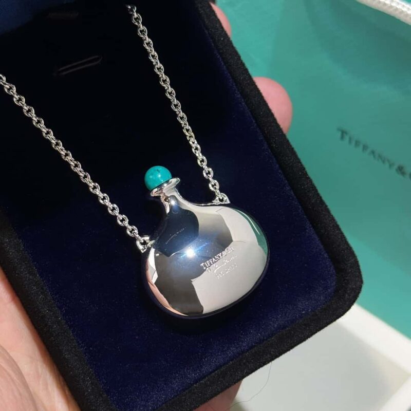 ☑️TIFFANY&Co. 光面酒壶水壶项链 - Image 6