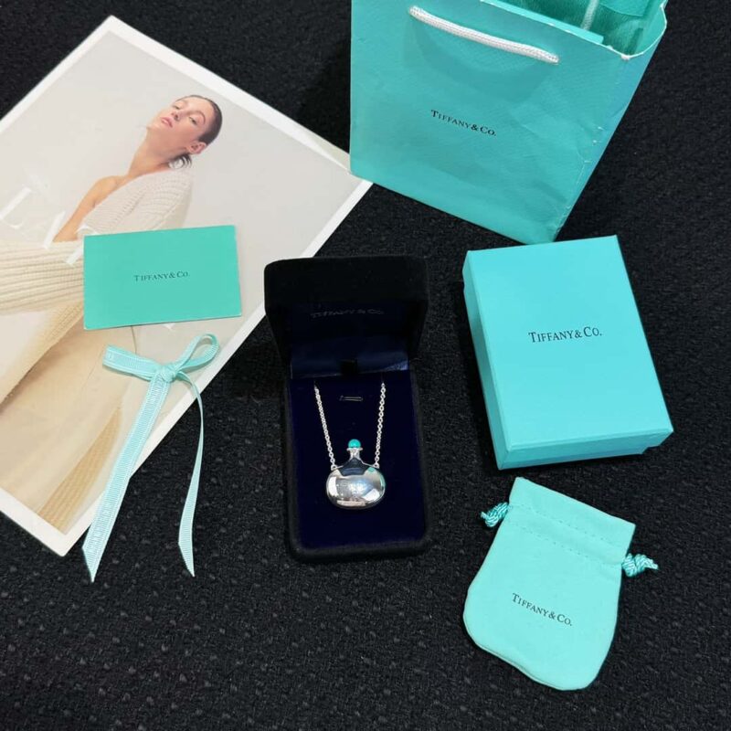 ☑️TIFFANY&Co. 光面酒壶水壶项链 - Image 7