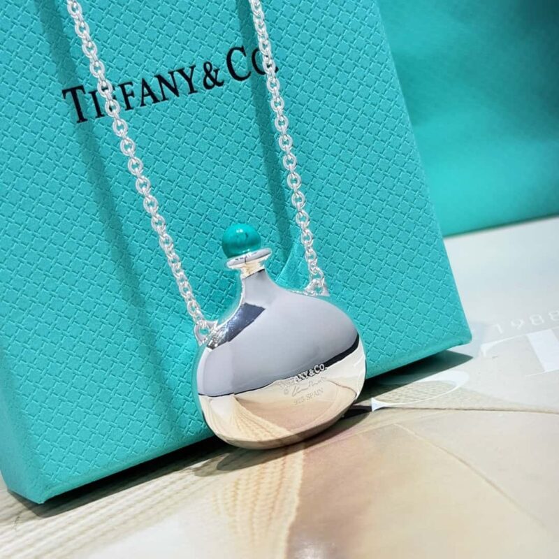 ☑️TIFFANY&Co. 光面酒壶水壶项链 - Image 8