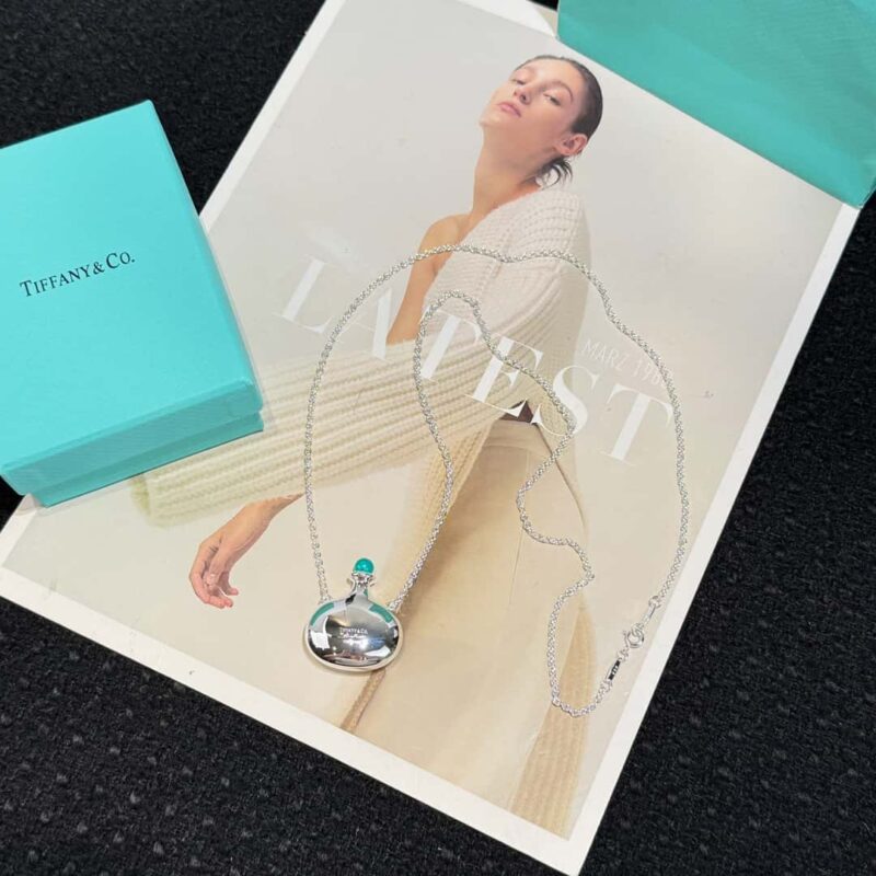 ☑️TIFFANY&Co. 光面酒壶水壶项链 - Image 13