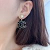 ☀️☑️ 香奈儿c2双c黑色耳钉耳环 ☀️