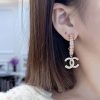 ☀️☑️ 香奈儿c2双c粉色滴油耳钉耳环 ☀️