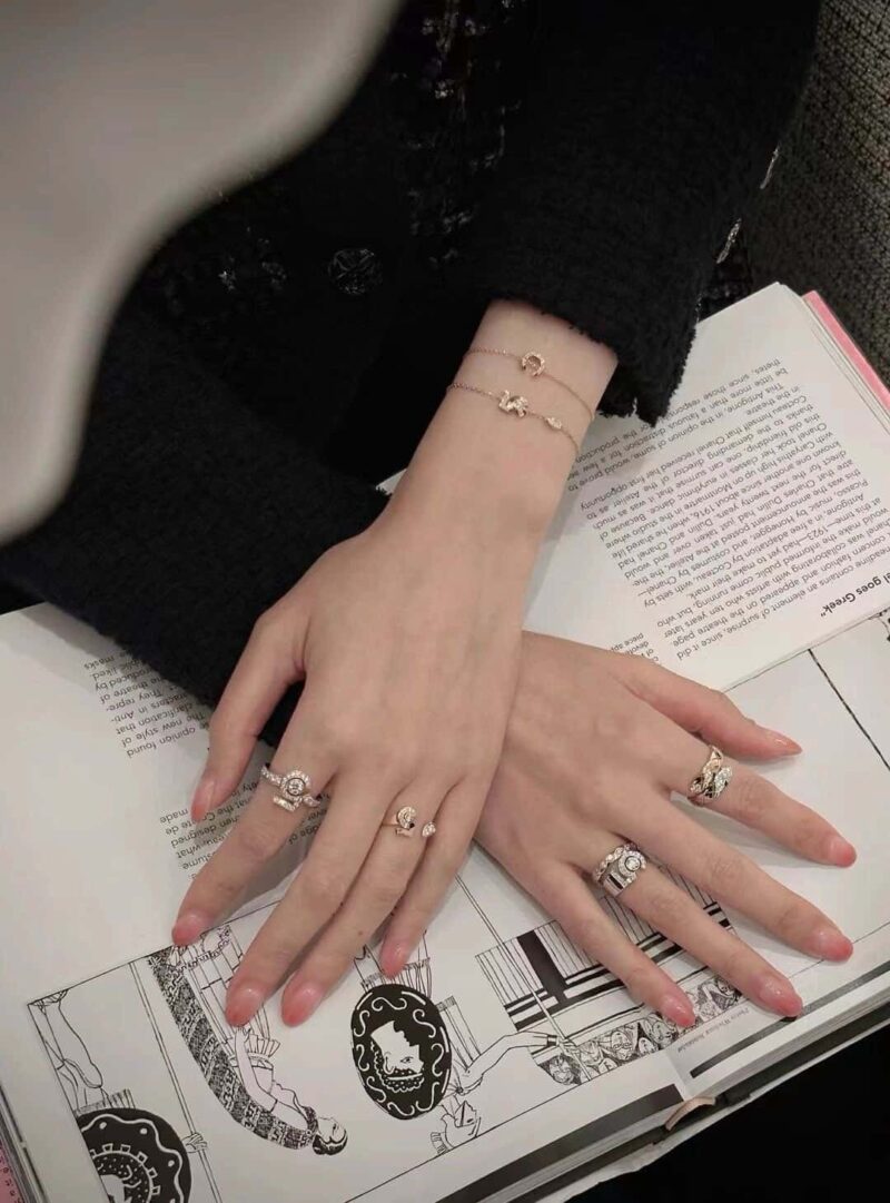 ☀️☑️ 香奈儿COCO系列5字戒指 ☀️ - Image 7