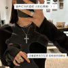 新品 ☀原单货a ☀克罗心绿钻十字项链 ☀