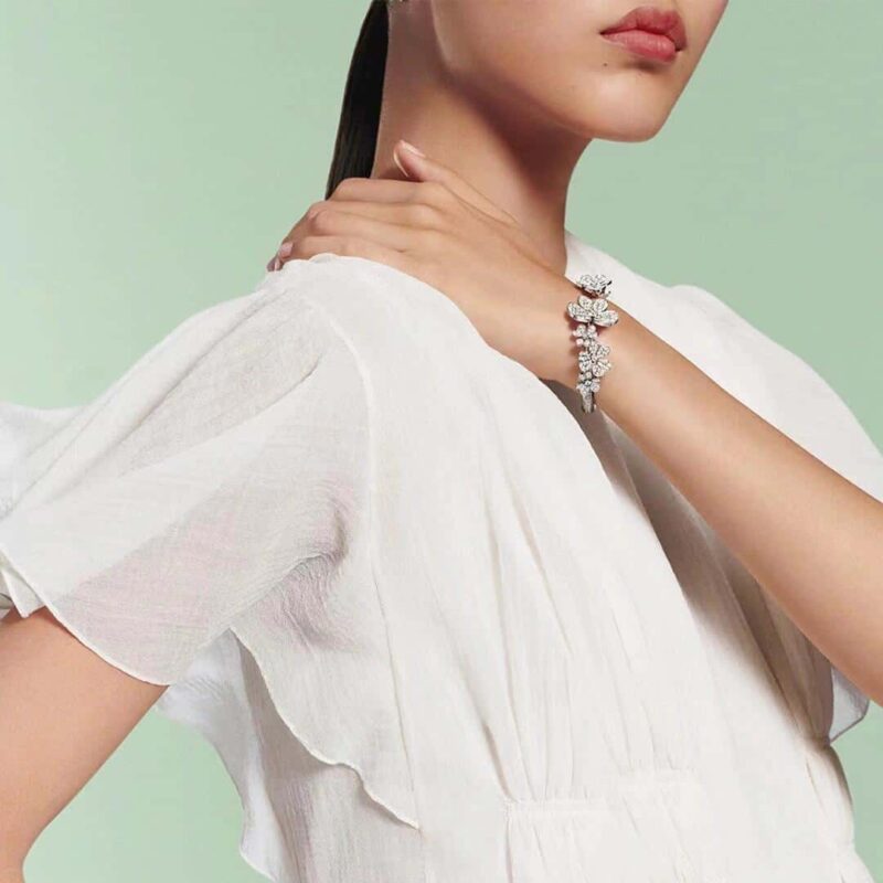 ☀️Van Cleef &Arpels 梵克雅宝Frivole7枚花四叶草手镯 ☀ - Image 3