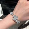☀️Van Cleef &Arpels 梵克雅宝Frivole7枚花四叶草手镯 ☀