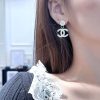 ☀️☑️ 香奈儿c2双c桃心爱心耳钉耳环 ☀️