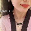 ☀️☑️ 香奈儿绿宝石蝴蝶结项链 ☀️