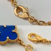 CNC版本 ☀️ ☀️Van Cleef &Arpels 梵克雅宝间钻青金石四叶草五花手链 ☀