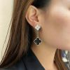 wsxc1728463055775_9.jpg CNC版本 ☀️Van Cleef &Arpels 梵克雅宝黑玛瑙四叶草耳拍耳环耳钉 ☀