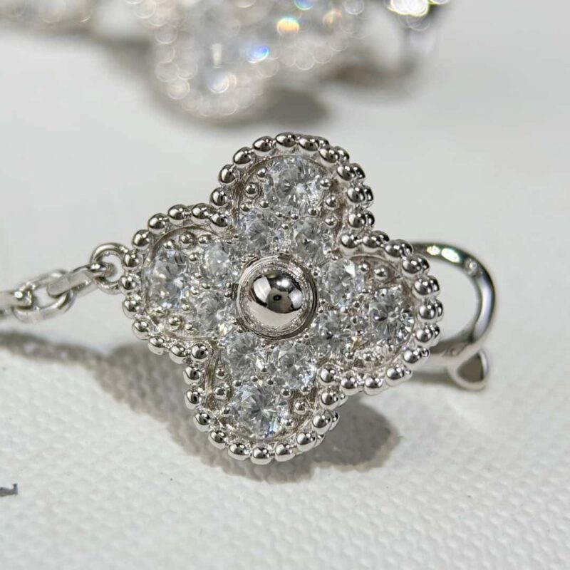 CNC版本 ☀️Van Cleef &Arpels 梵克雅宝黑玛瑙四叶草耳拍耳环耳钉 ☀ - Image 20