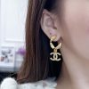 ☀️☑️ 香奈儿c2双c耳钉耳环 ☀️