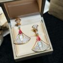 ☀BVLGARI宝格丽DIVAS’ DREAM 刘亦菲同款扇子耳钉耳环 ☀️