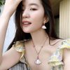 wsxc1729537909711_4.jpg ☀️原单货 ☀BVLGARI宝格丽DIVAS’ DREAM 刘亦菲同款扇子项链 耳钉耳环 ☀️