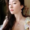 wsxc1729537909727_5.jpg ☀️原单货 ☀BVLGARI宝格丽DIVAS’ DREAM 刘亦菲同款扇子项链 耳钉耳环 ☀️