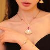 wsxc1729537909830_7.jpg ☀️原单货 ☀BVLGARI宝格丽DIVAS’ DREAM 刘亦菲同款扇子项链 耳钉耳环 ☀️