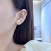 ☑️DIOR迪奥方钻珍珠耳钉耳环