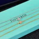 ☀️Tiffany&co 蒂芙尼 双层双T满钻手链 ☀️