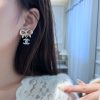 ☀️☑️ 香奈儿c2双c蝴蝶结耳钉耳环 ☀️