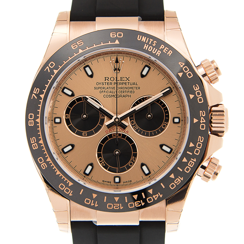 ROLEX 劳力士 迪通拿 DAYTONA 116515LN-0018 粉面 胶带