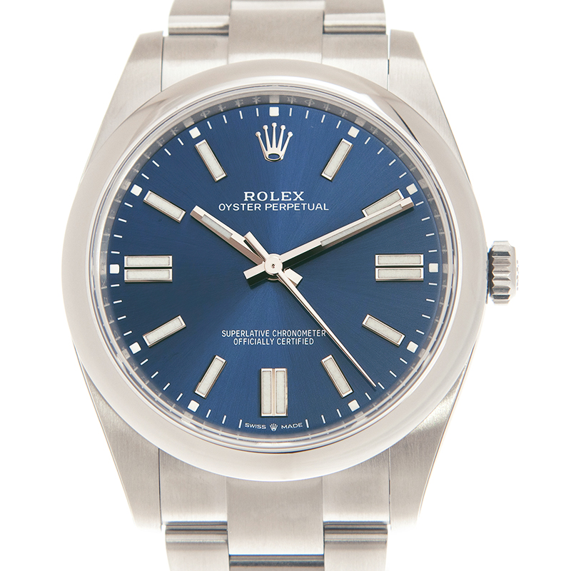 ROLEX 劳力士 蚝式恒动型 OYSTER PERPETUAL 124300-0003 41 41MM 蓝面 亮蓝色