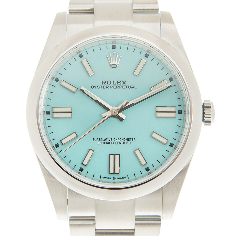 ROLEX 劳力士 蚝式恒动型 OYSTER PERPETUAL 124300-0006 41 41MM 浅蓝面