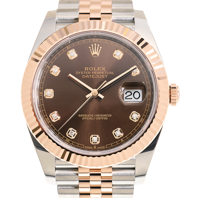 ROLEX 劳力士 恒动日志型 DATEJUST 126331-0004 镶钻巧克力色 G CHOCO