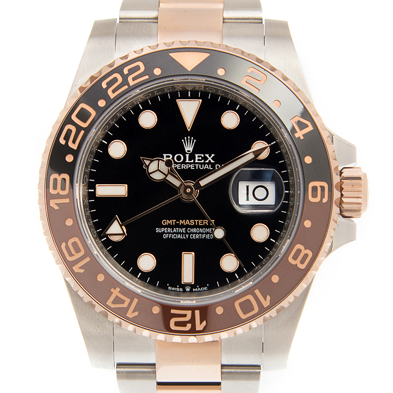 ROLEX 劳力士 格林尼治型 II GMT-MASTER II 126711CHNR-0002 沙士圈 玫瑰金钢 细沙 沙示圈 ROOT BEER