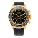 ROLEX 劳力士 迪通拿 DAYTONA 116518LN-0043/35 黑面 胶带