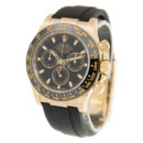 ROLEX 劳力士 迪通拿 DAYTONA 116518LN-0043/35 黑面 胶带