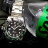 ROLEX 劳力士 格林尼治型 II GMT-MASTER II 126720VTNR-0001 左的 蚝式表带 左的 左撇子 绿黑圈 雪碧 SPRITE