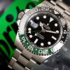 ROLEX 劳力士 格林尼治型 II GMT-MASTER II 126720VTNR-0001 左的 蚝式表带 左的 左撇子 绿黑圈 雪碧 SPRITE