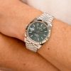 ROLEX 劳力士 恒动日志型 DATEJUST 126334-0030 薄荷绿色坑纹图案