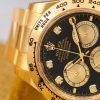 ROLEX 劳力士 迪通拿 DAYTONA 126508-0003 镶钻亮黑色 黑武士 金眼睛 G BLACK