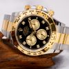 ROLEX 劳力士 迪通拿 DAYTONA 126503-0002 间金 金钢 镶钻亮黑色 金眼睛 G BLACK