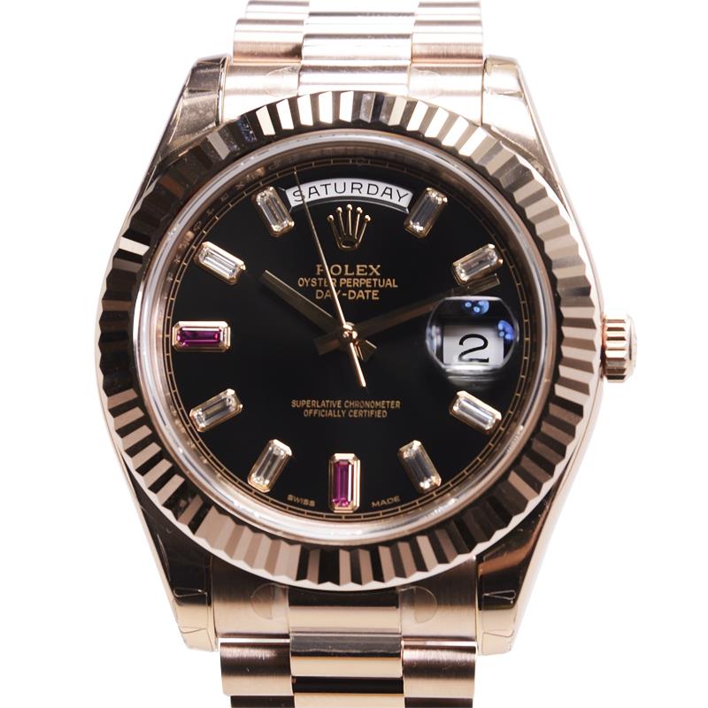 ROLEX 劳力士 星期日历型 DAY-DATE 218235BK69REDDIA