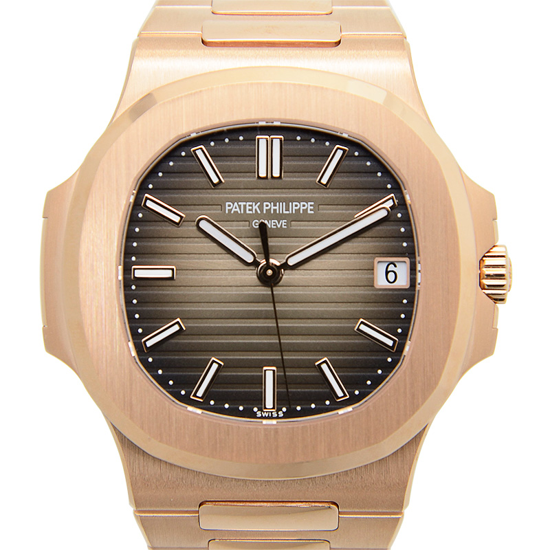 PATEK PHILIPPE 百达翡丽 NAUTILUS 5711/1R-001 玫瑰金鹦鹉螺大三针