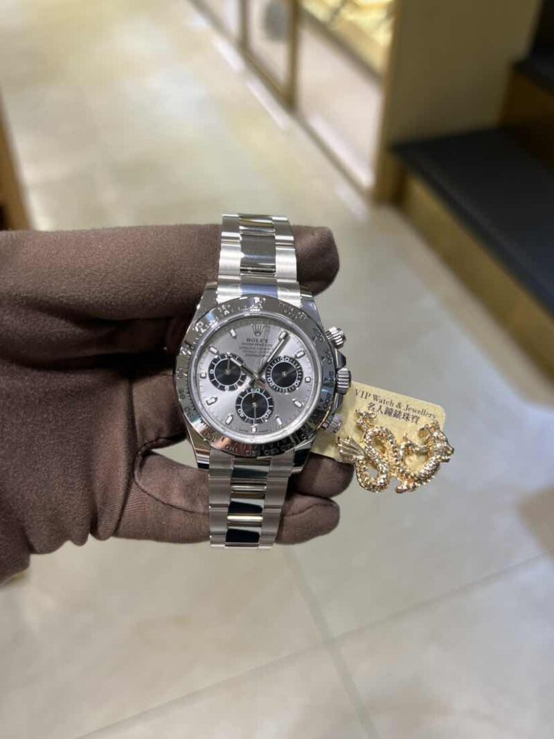 ROLEX 劳力士 迪通拿 DAYTONA 116509-0072 白金 水泥灰 - Image 9