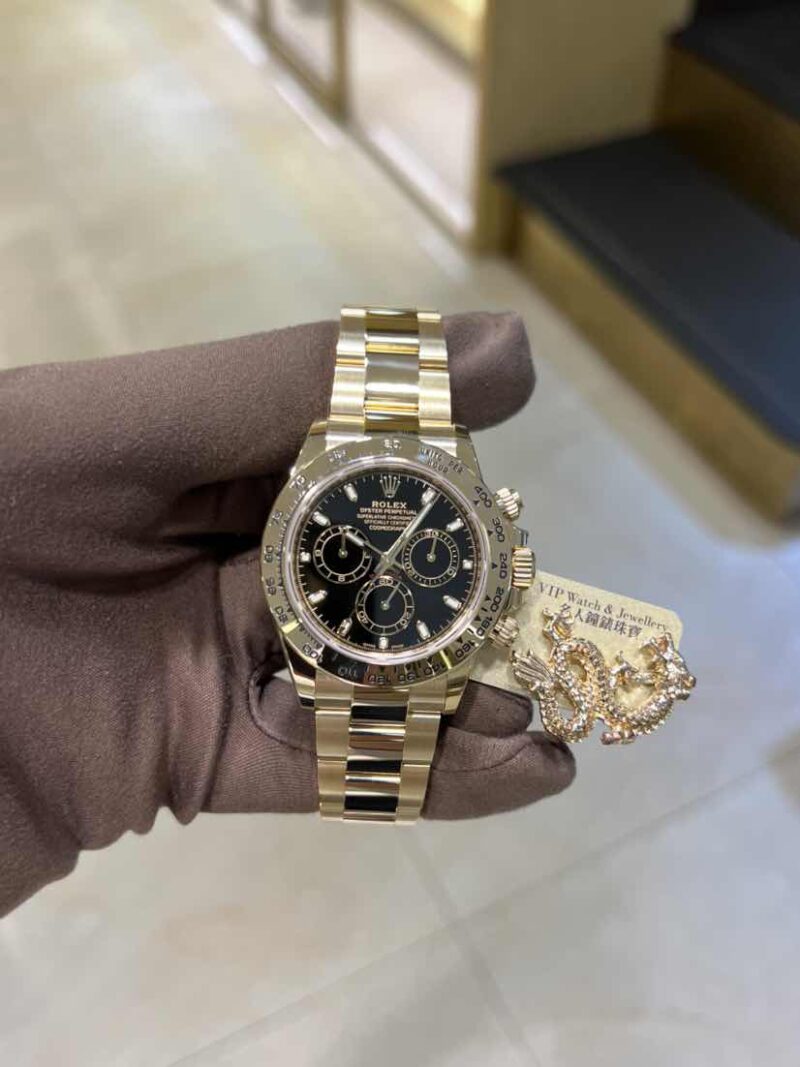 ROLEX 劳力士 迪通拿 DAYTONA 116508-0004 黄金黑迪 - Image 9