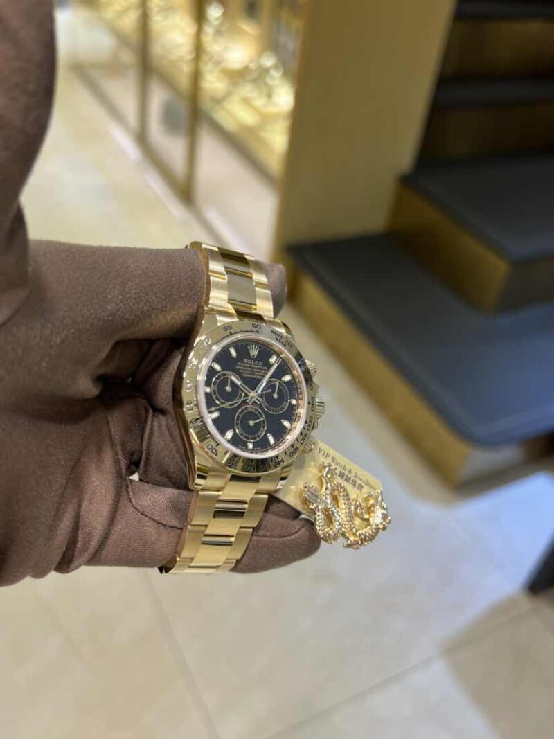 ROLEX 劳力士 迪通拿 DAYTONA 116508-0004 黄金黑迪 - Image 10