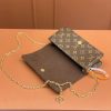 LV WALLET ON CHAIN LILY