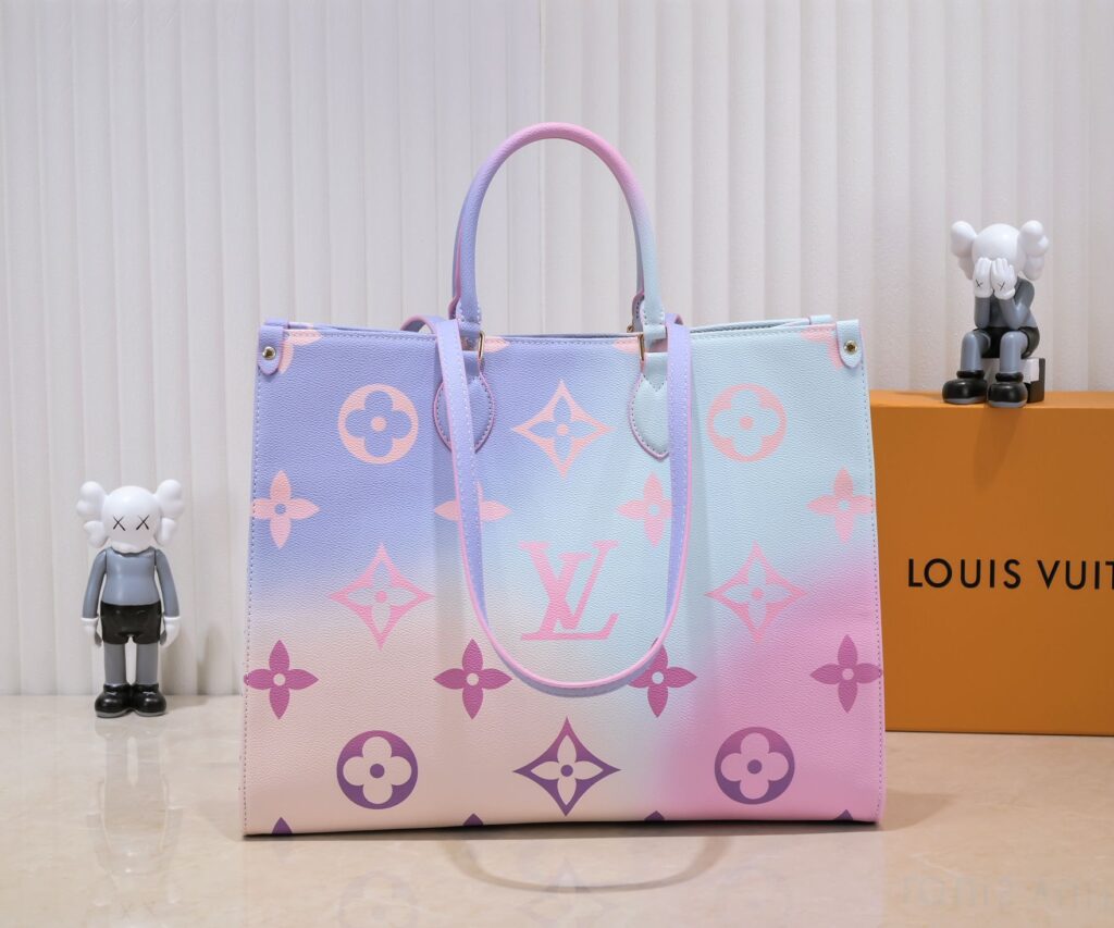 LV M46076 ONTHEGO 夏日限定渐变色托特包