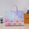 LV M46076 ONTHEGO 夏日限定渐变色托特包
